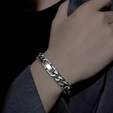 316L Stainless Steel Cuban Chain Bracelet