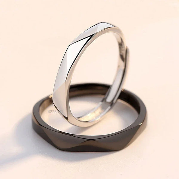 Black Lozenge Ring