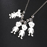 Personalized Boy Girl Pendant Necklace