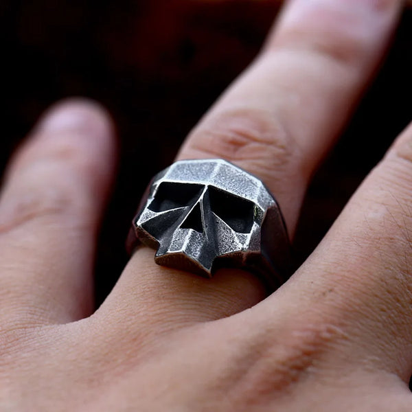 Creative Design 316L Stainless Steel Skull Ring