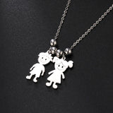 Personalized Boy Girl Pendant Necklace