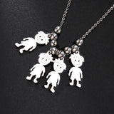 Personalized Boy Girl Pendant Necklace