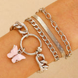 Multi-Layered Retro Handmade Bracelet Set