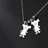 Personalized Boy Girl Pendant Necklace