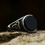 Ring Signet Solid Fashion Jewelry For Men